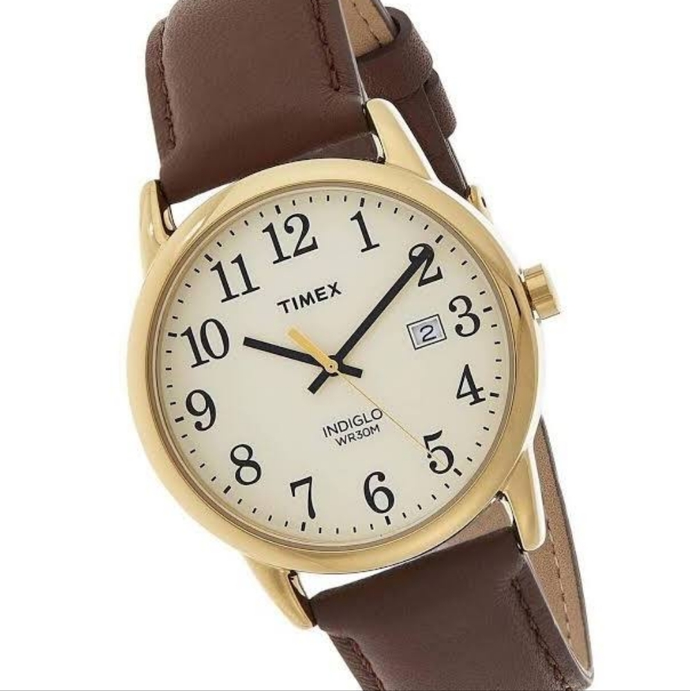 ▪︎ TIMEX Easy Reader Leather Strap Watch ▪︎